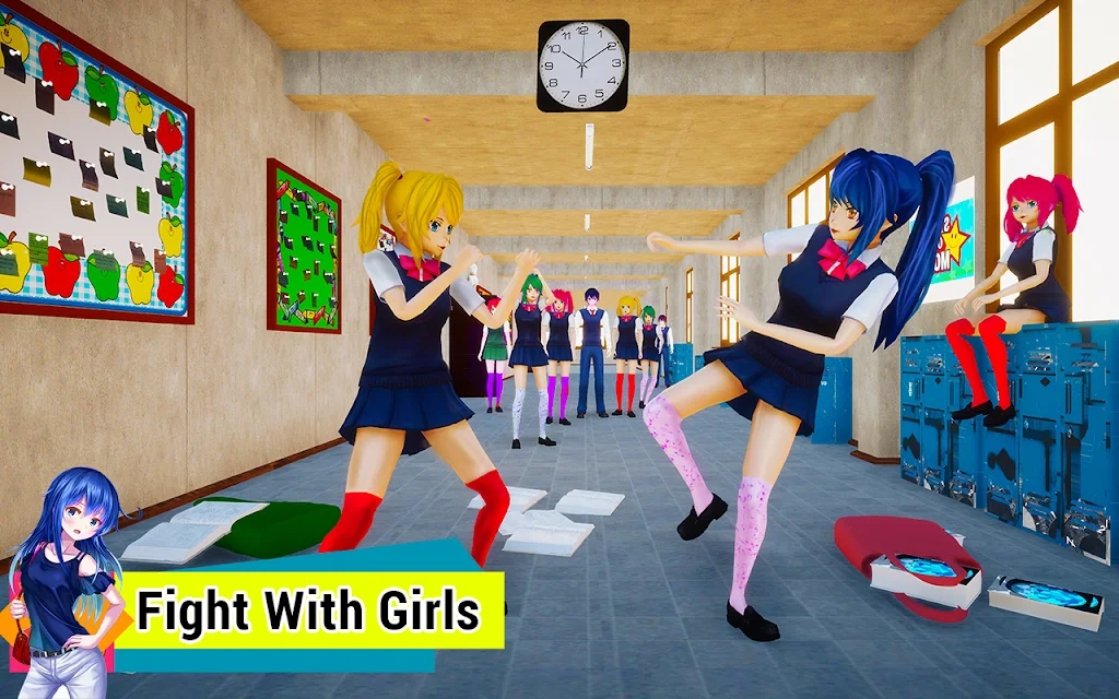 动漫女子高中游戏官方中文版（Anime Girl High School Games）图1
