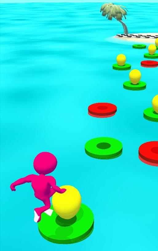 蹦床气球竞速赛游戏安卓版图片1