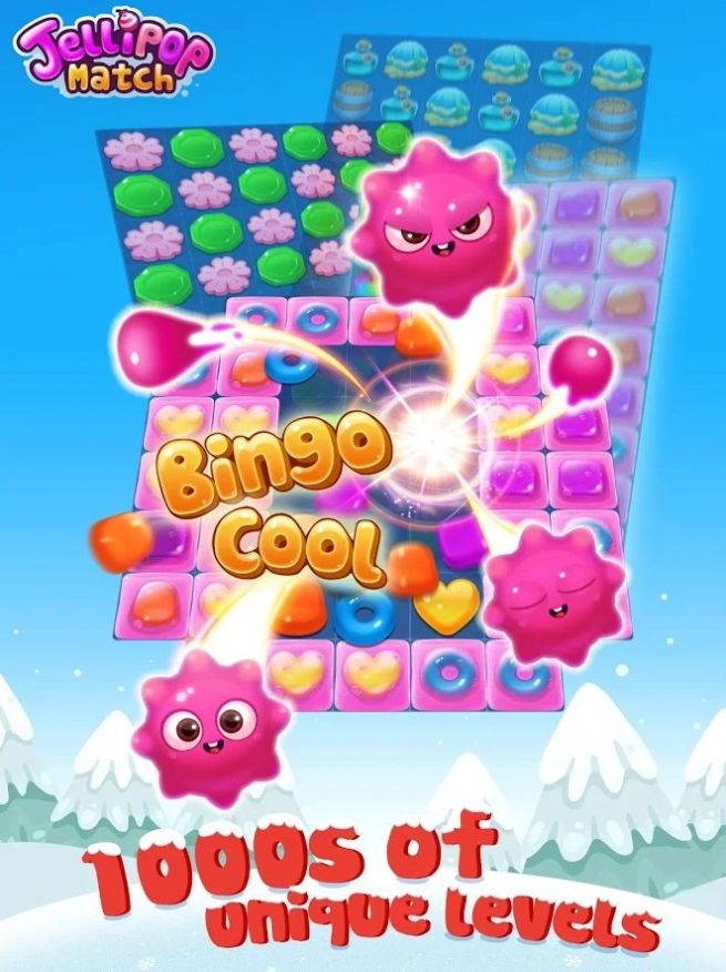 果冻配对游戏官方安卓版（Jellipop Match）