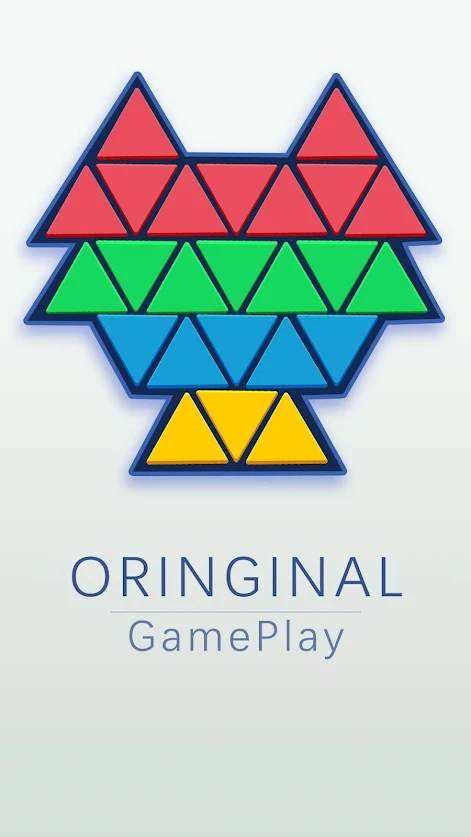 三角积木拼图游戏安卓最新版（Triangle Block Puzzle）图2