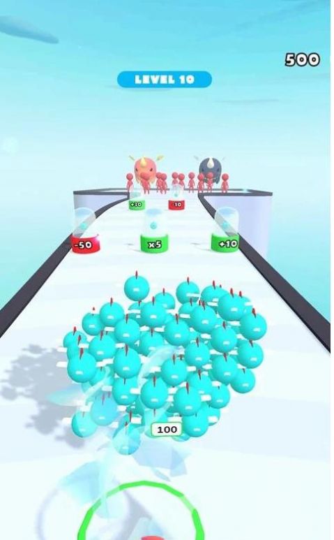 群战跑游戏官方安卓版（Flocky Fights）图2