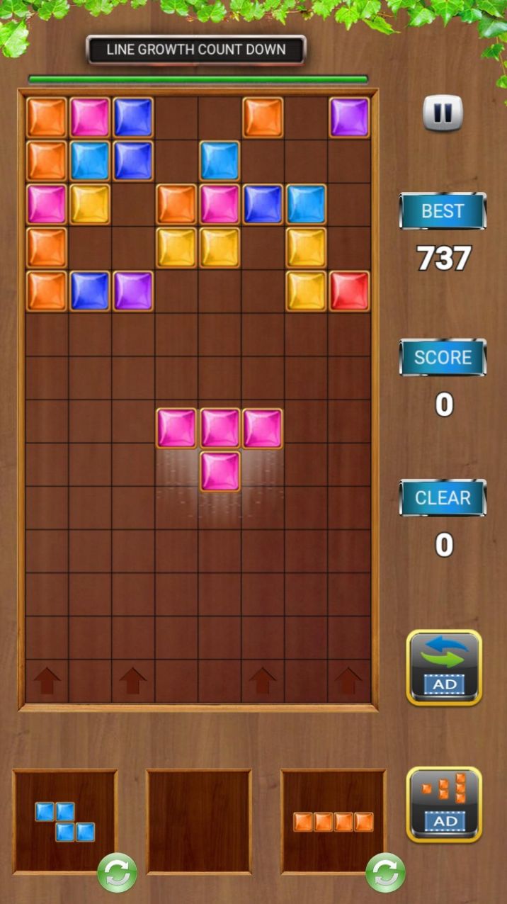 宝石方块拼图射击游戏最新版（Jewel Block Puzzle Shooting）图2