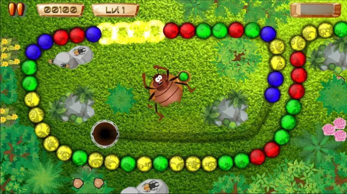 大理石甲虫冒险游戏官方版（Marble Beetle Adventure）图1