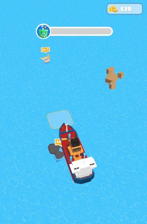 海上清洁船3D游戏官方版（Ship Cleaner 3D）图0