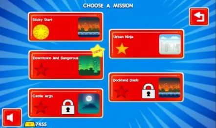 火柴人忍者任务游戏官方版（Sticky Ninja Missions）图1