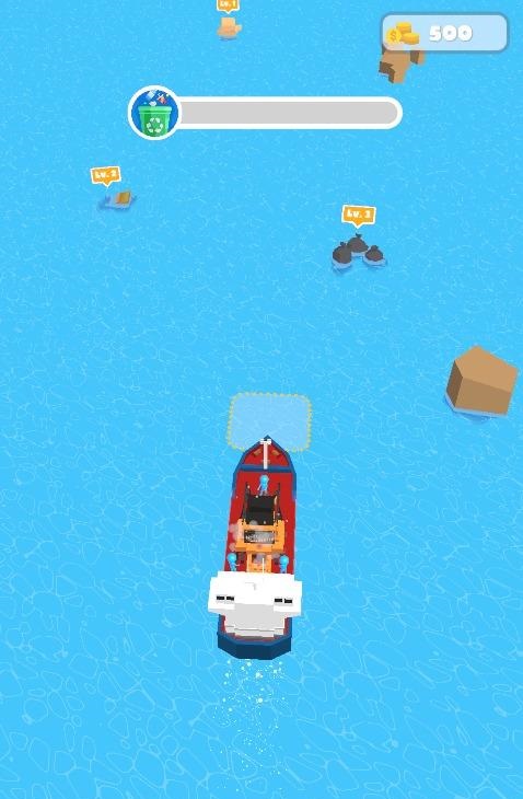 海上清洁船3D游戏官方版（Ship Cleaner 3D）图2