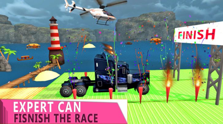 卡车特技跳跃驾驶游戏官方版图2