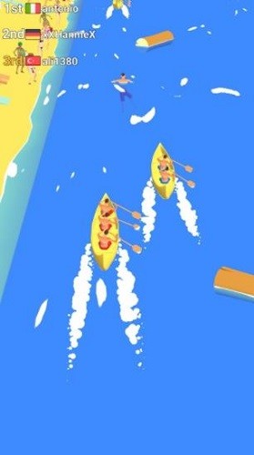 皮划艇比赛