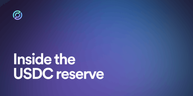 Circle公告USDC储备：80%短期美债 20%美国银行体系现金存款