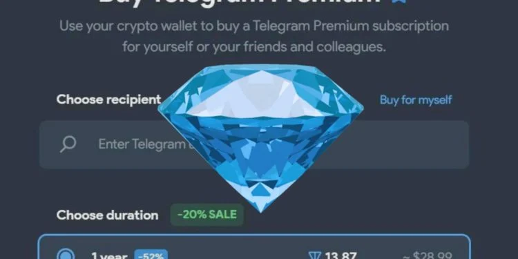 利好Telegram区块链！订阅Premium服务开放TON支付