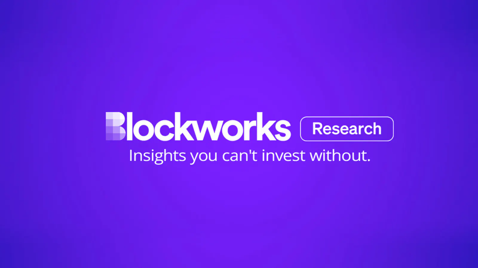 Blockworks推出治理提案整合平台GovHub！宣布获1200万美元融资